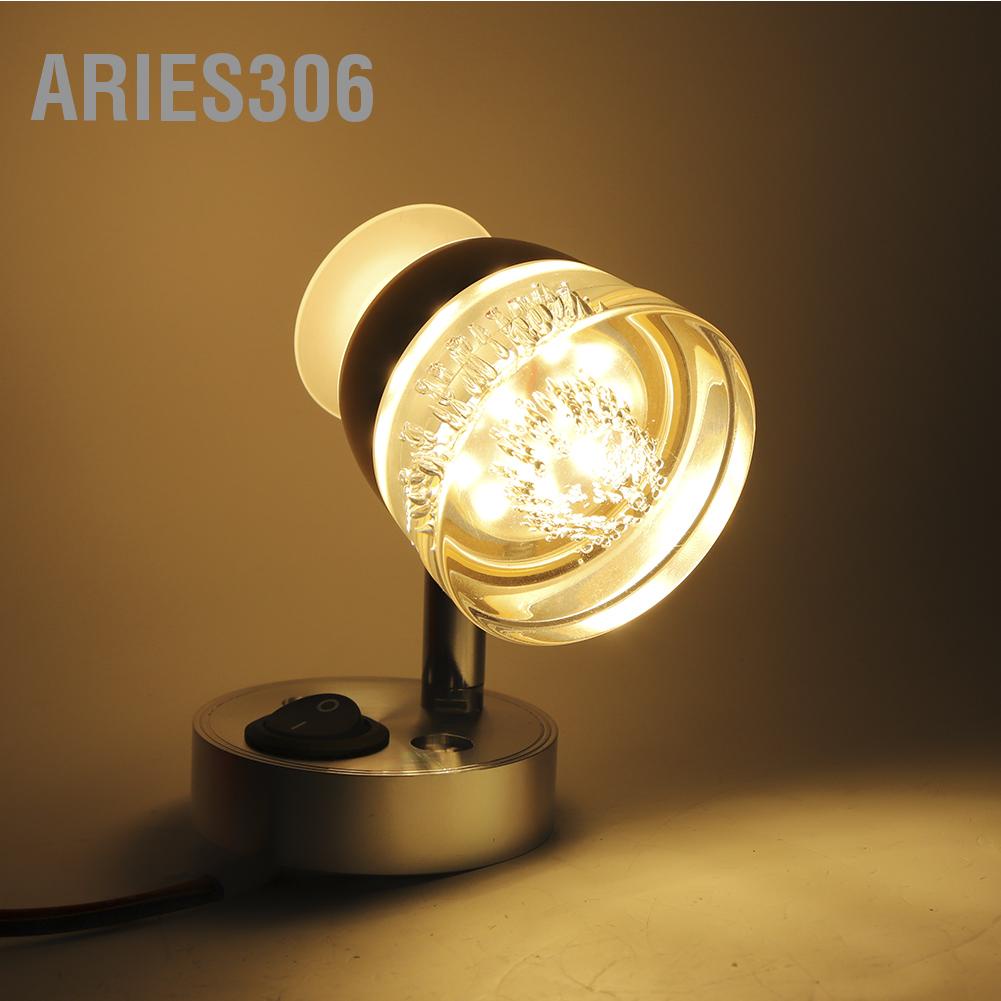 aries306-12v-24v-led-สองหัวจุดไฟสลับรูปไข่โคมไฟอ่านหนังสือข้างเตียง-rv-เรือ-motorhome