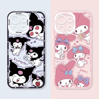 เคสโทรศัพท์มือถือ แบบนิ่ม ลายการ์ตูนอนิเมะ kuromi melody น่ารัก สําหรับ case Samsung Galaxy A05 A05S A21S A03 A72 A20S A03S A02S A71 A11 A02 A20 A30 A32 A13 A12 A30S A50 A50S A7 2018 A10S A04 A04S A52 A52S A31 A53 A51 M11 M12 M02 A23