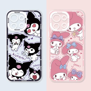 เคสโทรศัพท์มือถือ แบบนิ่ม ลายการ์ตูนอนิเมะ kuromi melody น่ารัก สําหรับ case Realme C51 11X 5G 11 C53 GT Master Edition C55 C33 C30 C30S C2 C3 C11 2021 C12 C15 C17 C20 C21 C21Y C25Y C25 C25S C35 5 6 7 5i 6i 7i 8i 8 9 10 Pro Plus Narzo 20 50 50i 50A Prime