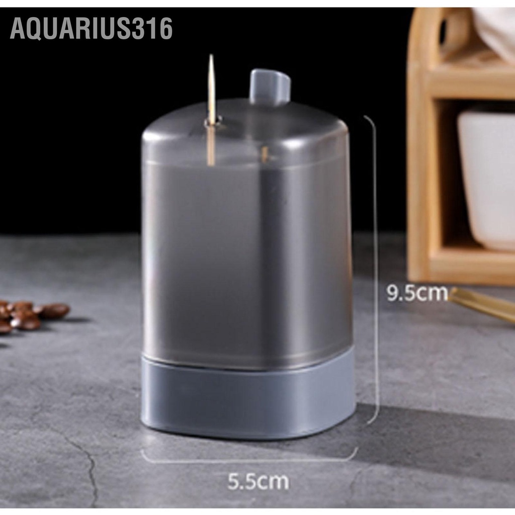 aquarius316-กล่องเก็บไม้จิ้มฟันอัตโนมัติ-แบบใส-ถอดออกได้-สําหรับบ้าน-ร้านอาหาร