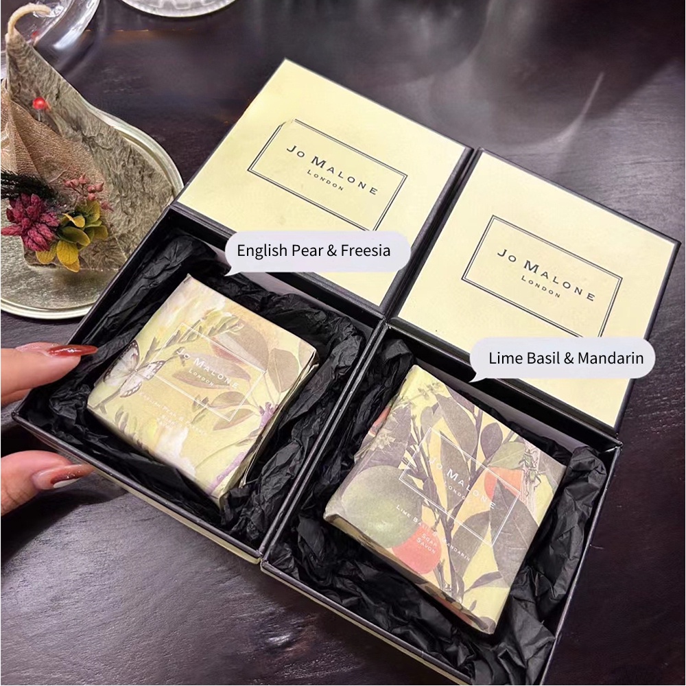 ของแท้-100-jo-malone-lime-basil-amp-mandarin-english-pear-amp-freesia-soap-savon-100g