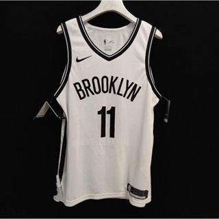 เครือข่าย NBA Brooklyn N สุดฮอตและหลากหลาย เสื้อกีฬาบาสเก็ตบอล 11 Kyrie Irving Jersey Player Edition สีดํา สีขาว 986619