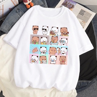 Funny Bubu Dudu Short Sleeve Summer T Clothing  Anime Harajuku Casual T-shirts Clothes Women Female Manga Designer Print