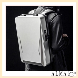 Alma กระเป๋าเป้สะพายหลัง ใส่แล็ปท็อป Tsa Lock 17.3 นิ้ว กันขโมย สําหรับผู้ชาย