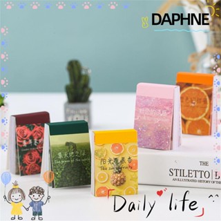 Daphne สติ๊กเกอร์กระดาษ Diy สีชมพูสําหรับตกแต่งสมุดไดอารี่ 50 แผ่น