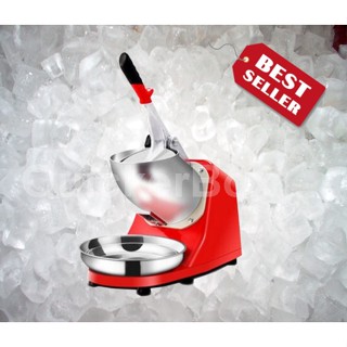 The Best  Red เครื่องไสน้ำแข็ง 2 ใบมีด Smart Ice Crusher Premium