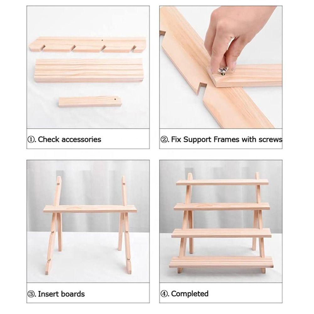 cherry3-ชั้นวางของไม้-แบบยกสูง-4-ชั้น-สําหรับวางต้นไม้-ในฟาร์มเฮาส์