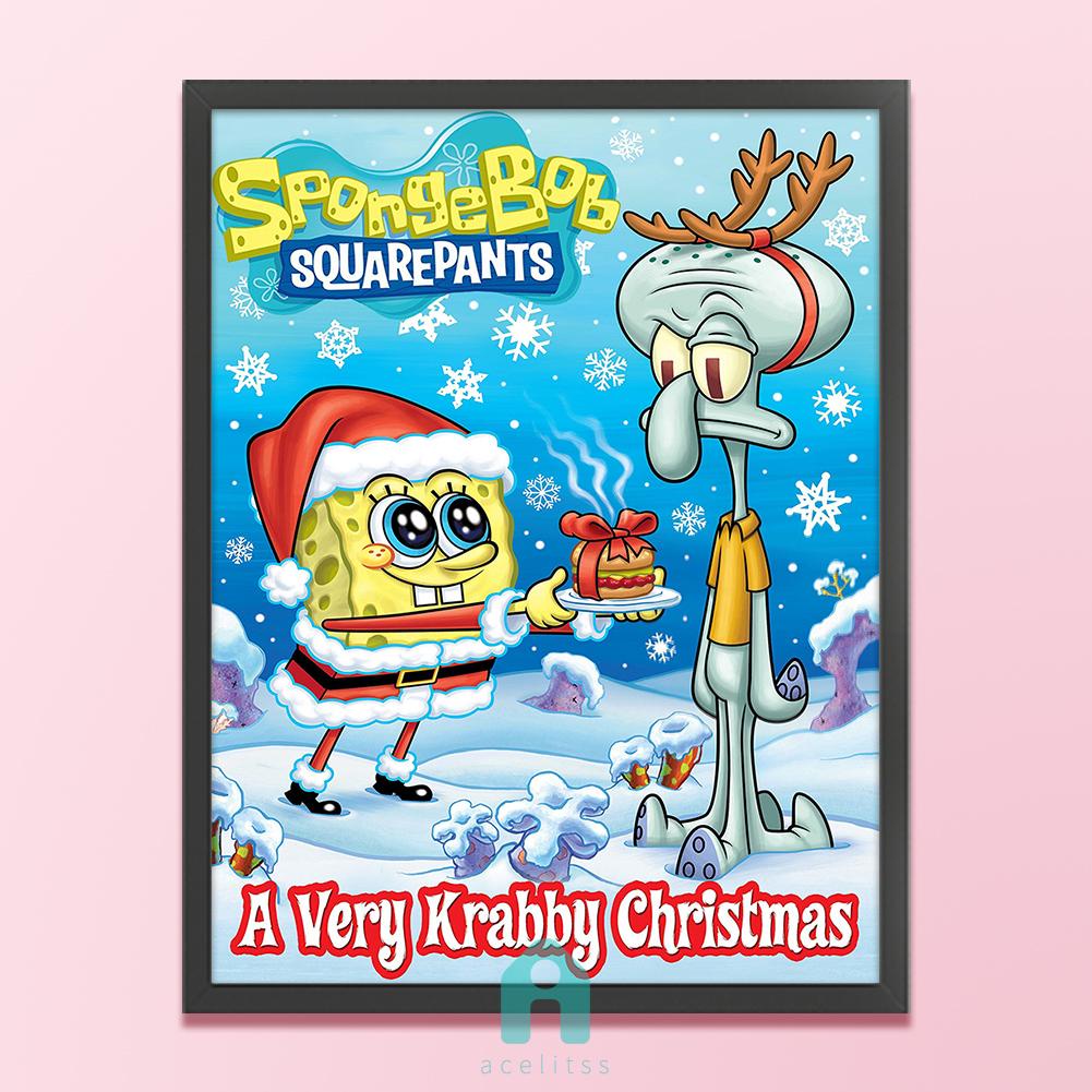 ชุดปักครอสติช-ผ้าฝ้าย-11ct-ลาย-spongebob-diy-acelit-th