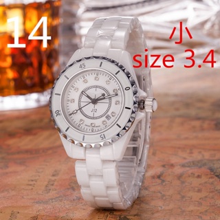 ขายดี Chanel j12 นาฬิกาข้อมือควอตซ์แฟชั่น ตัวล็อกผีเสื้อ กันน้ํา สีขาว สําหรับสุภาพสตรี