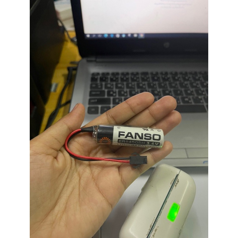 งานแท้-er14505h-3-6v-เครื่องมือเครื่อง-cnc-plc-แบตเตอรี่-battery-ลิเธียม-aa-fanso