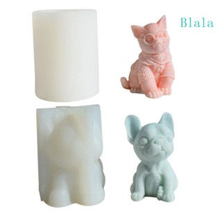 Blala แม่พิมพ์ซิลิโคน เกรดอาหาร สําหรับทําเทียน ฟองดองท์ เบเกอรี่ Diy