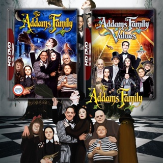 ใหม่! บลูเรย์หนัง The Addams Family Movie อาดัมส์ แฟมิลี่ ตระกูลนี้ผียังหลบ 1-2 (1991/1993) Bluray หนัง มาสเตอร์ เสียงไท