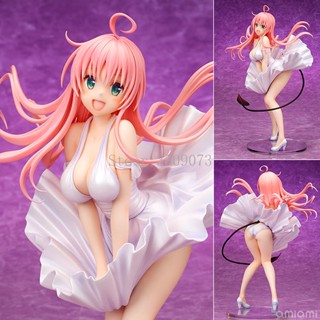 ตุ๊กตาฟิกเกอร์ อนิเมะ To Love-Ru Darkness Lala Satalin Deviluke ขนาด 25 ซม. ของเล่นสําหรับเด็ก