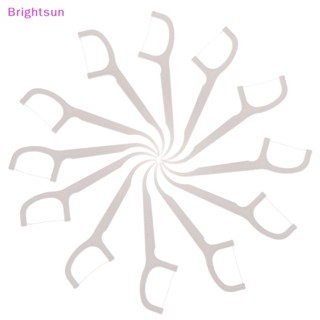 Brightsun ไหมขัดฟัน สําหรับดูแลช่องปาก 30 50 100 ชิ้น