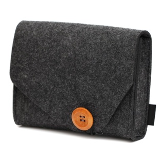 Storage Bag Fashionable Design Solid Color Power Banks Portable Organizer