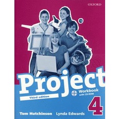 bundanjai-หนังสือเรียนภาษาอังกฤษ-oxford-out-of-print-project-3rd-ed-4-workbook-cd-p