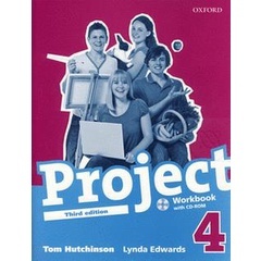Bundanjai (หนังสือเรียนภาษาอังกฤษ Oxford) (Out of Print) Project 3rd ED 4 : Workbook +CD (P)
