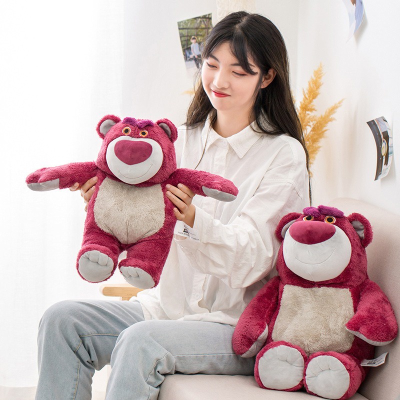 ตุ๊กตาการ์ตูนดิสนีย์-หมี-สตรอเบอร์รี่น่ารัก-เหมาะกับของขวัญวันเกิด-ของเล่นสําหรับเด็ก