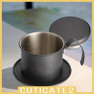 [Cuticate2] อุปกรณ์กรองกาแฟดริป น้ําหนักเบา สไตล์เวียดนาม สําหรับร้านอาหาร บาร์ เดินทาง
