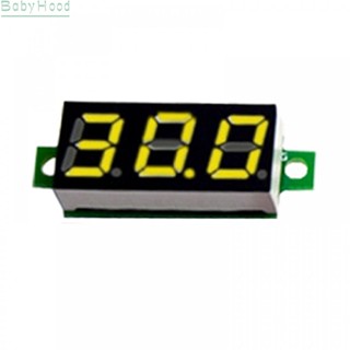 【Big Discounts】Portable 2 Wire and 3 Wire Voltmeter DC0 100V with Reverse Connection Protection#BBHOOD