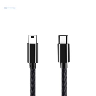 【3C】สายชาร์จ Type-c เป็น Mini USB สําหรับกล้อง โทรศัพท์