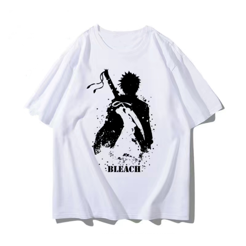 ราคาถูก-bleach-millennium-blood-battle-bleach-เสื้อยืดแขนสั้น-kurosaki-ichigo-สวัสดิกะอะนิเมะชายฤดูร้อน-เสื้อคู่
