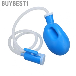 Buybest1 Men Urinal Bottle  Portable Spill Proof 2000ML Thicken Long Tube for Hospital