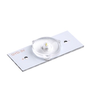 Diymore ลูกปัดอลูมิเนียม 3V 6V SMD พร้อมฟิลเตอร์เลนส์ออปติคอล SMD สําหรับซ่อมแซมทีวี 100 ชิ้น