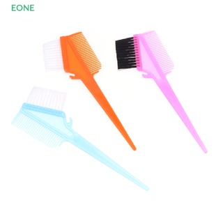 Eone Pro เครื่องมือร้านทําผม แปรงย้อมสีผม พลาสติก หวีตัดผม ร้านทําสีผม เครื่องมือจัดแต่งทรงผม หวีสีผม พร้อมแปรง ขายดี