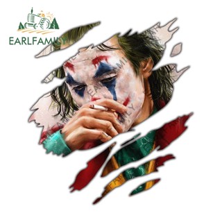 Earlfamily สติกเกอร์ ลายกราฟฟิตี้ Joker Tear RV Camper กันน้ํา กันรอยขีดข่วน สร้างสรรค์ สําหรับติดตกแต่งรถยนต์ รถจักรยานยนต์ 13 ซม. x 11.4 ซม.