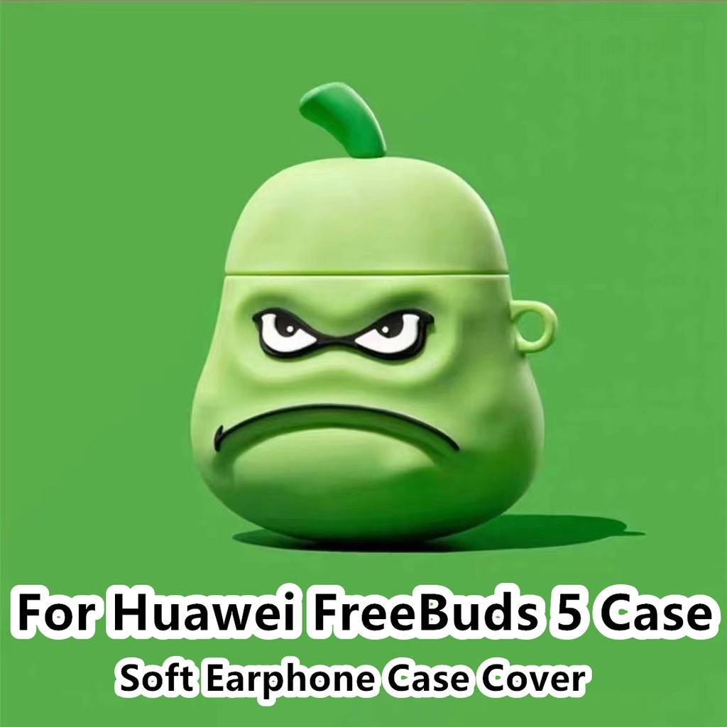 จัดส่งด่วน-เคสหูฟัง-แบบนิ่ม-ลายการ์ตูนฮัสกี้-สําหรับ-huawei-freebuds-5-freebuds-5