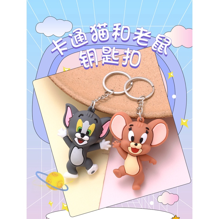 พวงกุญแจ-จี้การ์ตูนสัตว์-เหมาะกับของขวัญ-อุปกรณ์เสริม-สําหรับห้อยกระเป๋า