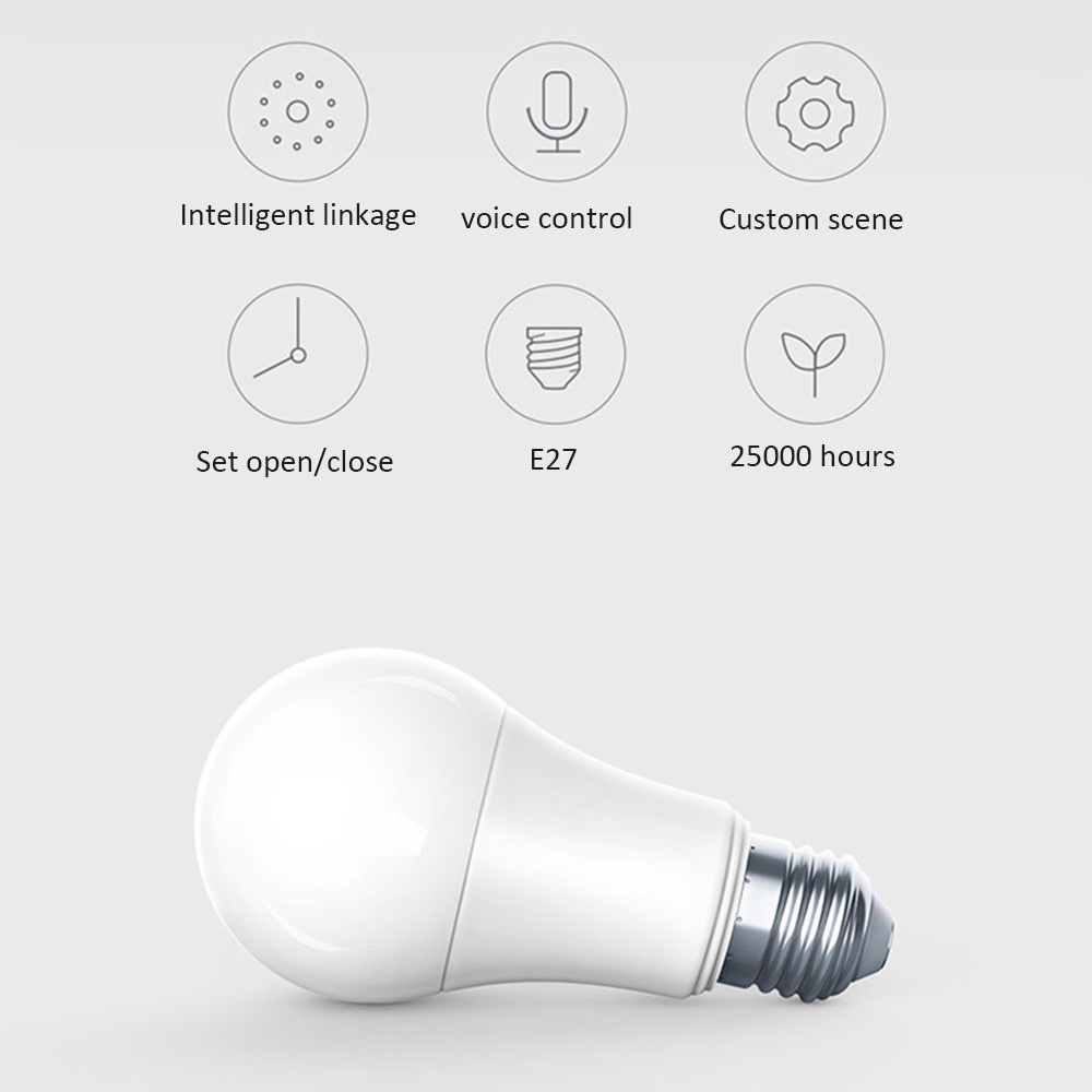 ส่งฟรี-หลอดไฟอัจฉริยะ-aqara-led-bulb-t1-e27-หลอดไฟ-wifi-smart-home-บ้านอัจฉริยะ-สั่งงานด้วยเสียง-รองรับ-apple-homekit