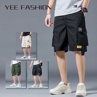 YEE Fashion Yee Fashion กางเกงขาสั้น ลำลอง เอวยางยืด สำหรับผู้ชาย DK23042803 ทันสมัย สวยงาม ทันสมัย ทันสมัย C29B03C 37Z230910