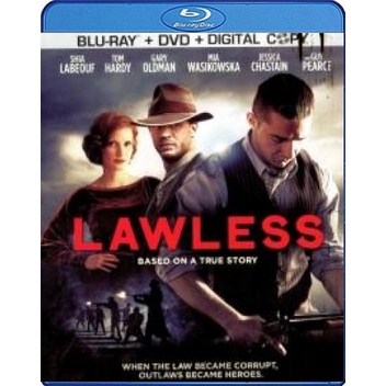 แผ่นบลูเรย์ หนังใหม่ Lawless (2012) คนเถื่อนเมืองมหากาฬ (เสียง Eng DTS ...
