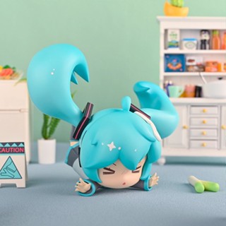 ของเล่นฟิกเกอร์การ์ตูนอนิเมะ Hatsune Miku Mystery Box ขนาดเล็ก ของขวัญ สําหรับตกแต่ง