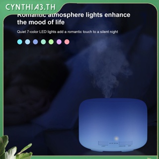 ใหม่500มิลลิลิตรการควบคุมระยะไกลกระจายกลิ่นหอมบ้านสร้างสรรค์ที่มีสีสันไฟกลางคืนอัลตราโซนิกความชื้น Cynthia