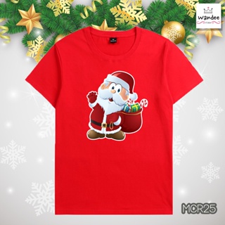 เสื้อยืดคริสต์มาส Christmas & Happy new year  (รอส่ง 7 วัน)