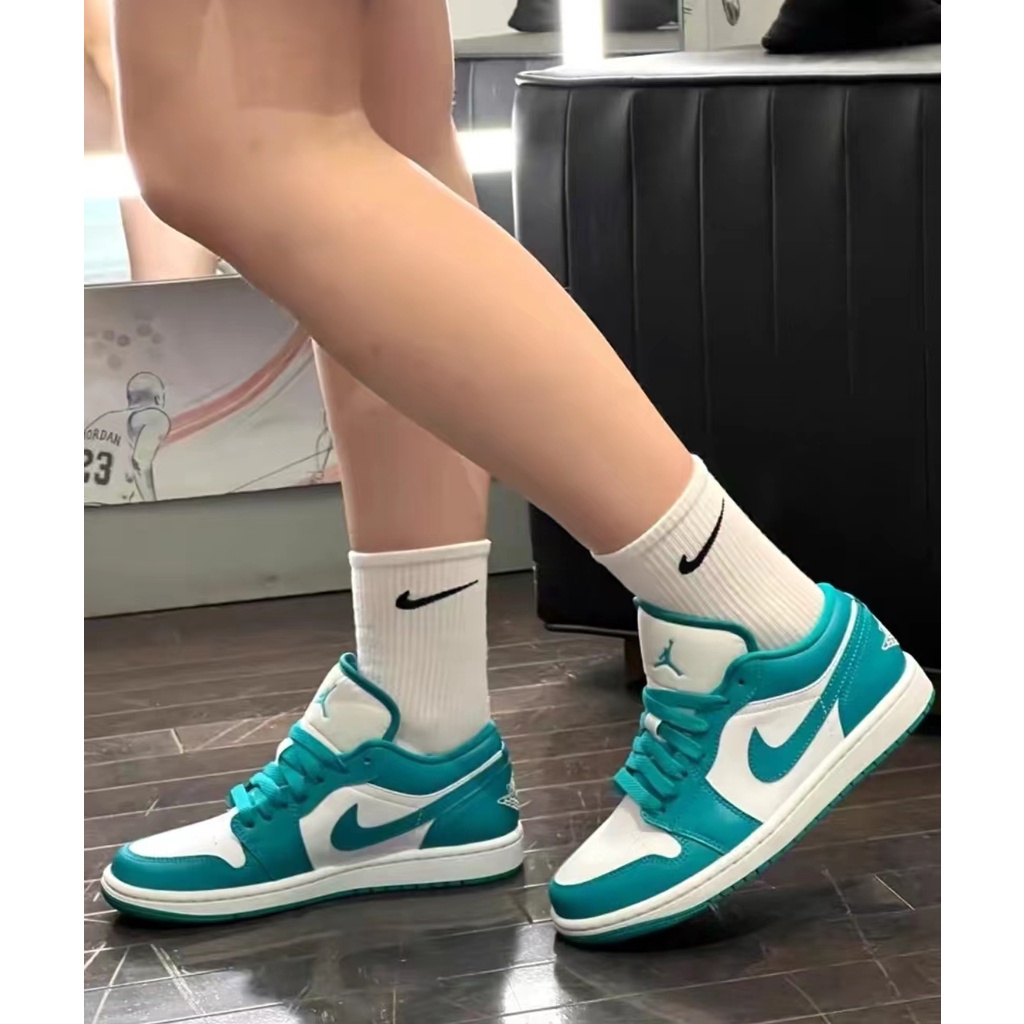 nike-air-jordan-1-low-turquoise-w-ของแท้-100