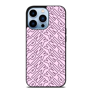 เคสโทรศัพท์มือถือ กันกระแทก ลาย Victorias Secret Pink สําหรับ IPhone 14 Plus 13 Pro Max 12 Mini X