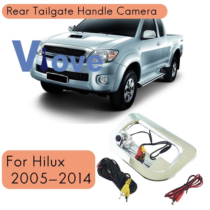 กล้องมองหลังติดมือจับประตูท้ายรถยนต์-สําหรับ-toyota-hilux-2005-2014