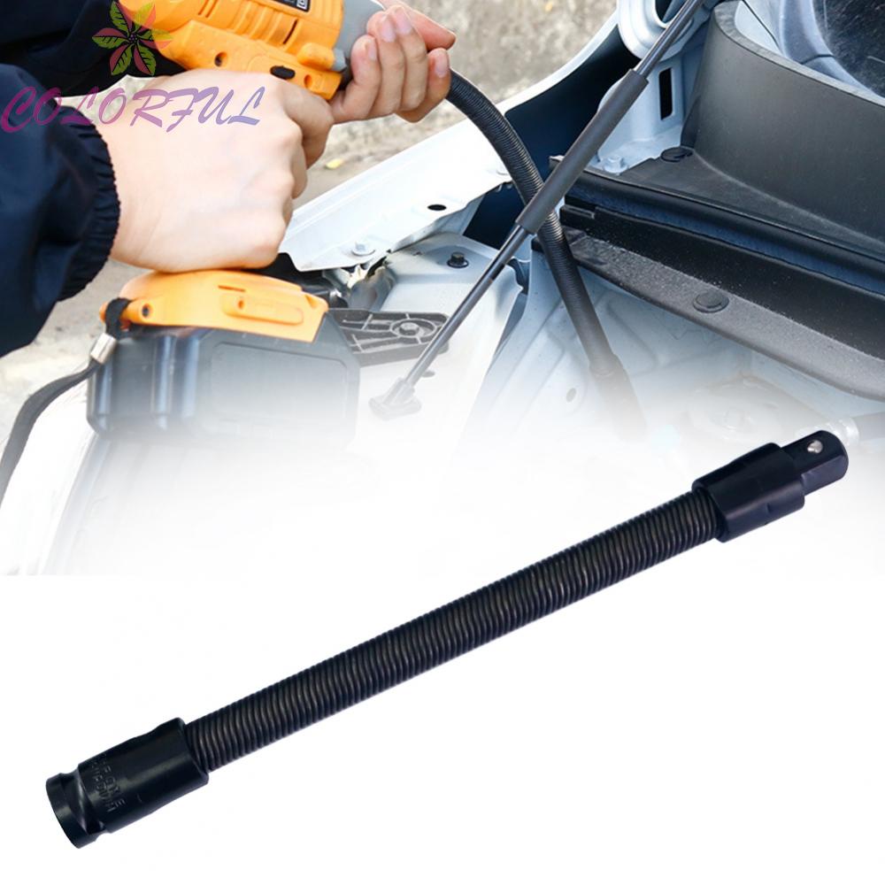 【COLORFUL】Extension Rod Extension Bar Flexible Shaft Ratchet Square ...