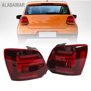 ALABAMAR VLAND ไฟท้าย LED แบบเต็ม Cherry Red เลนส์ ไฟเลี้ยวแบบไดนามิก IP67 กันน้ำสำหรับ RHD