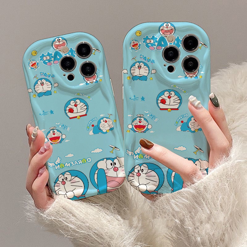 เคสโทรศัพท์มือถือแบบนิ่ม-tpu-ใส-ลายการ์ตูนโดเรม่อน-สําหรับ-vivo-y02-y02s-y15s-y16-y17-y19-y20-y21-y22s-y35-y50-y51-y75-y7s-91c-y95