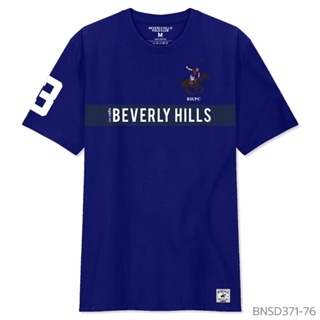 hot [S-5XL] เสื้อยืด Beverly Hills Polo Club เสื้อยืดคอกลมแขนสั้น Clic Bear รุ่น BNSD371size: