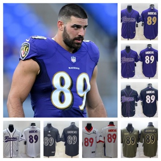 NFL Baltimore Ravens Mark Andrews เสื้อยืดเสื้อสปอร์ต
