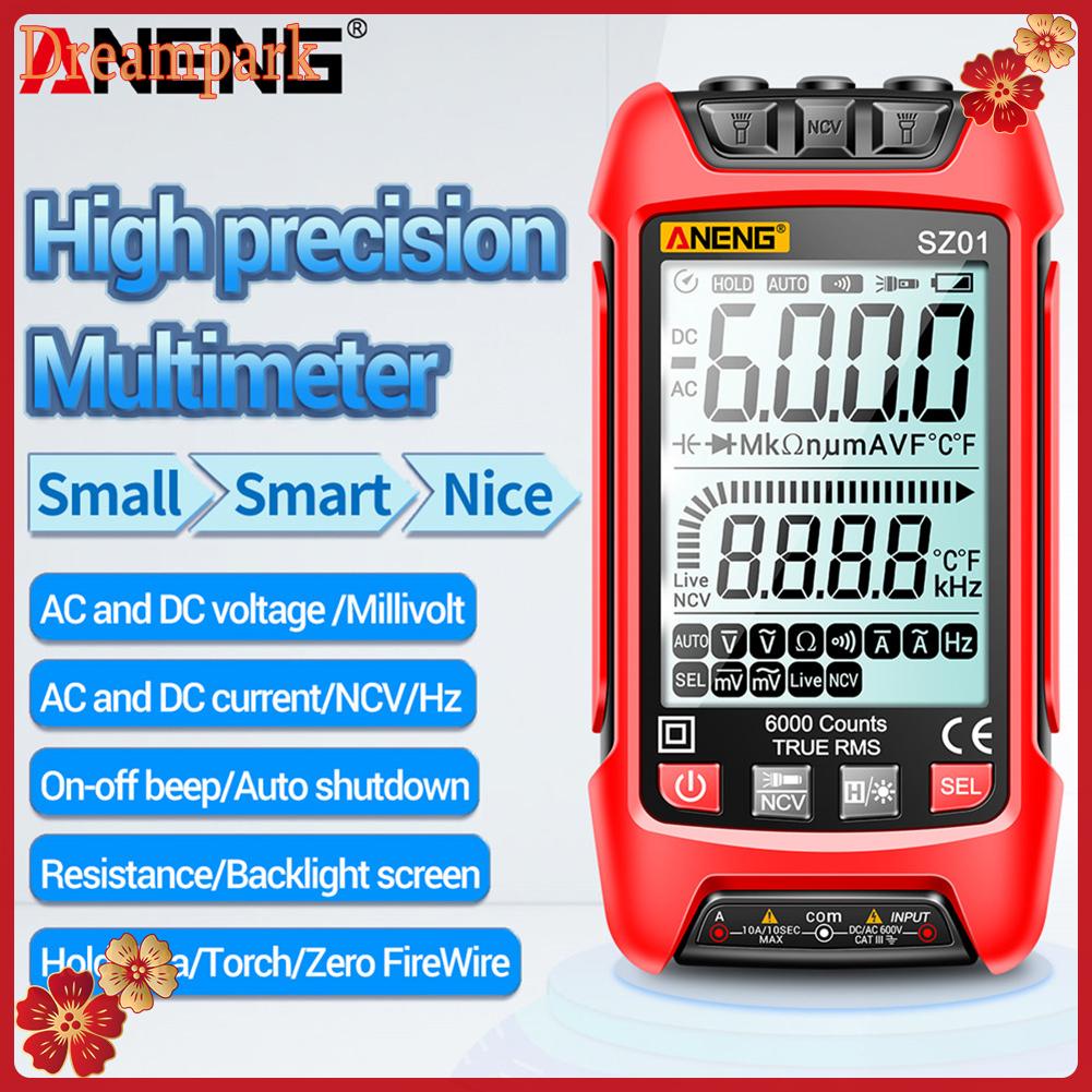 aneng-sz01-sz02อัจฉริยะดิจิตอลมัลติมิเตอร์9999นับ-true-rms-self-ไฟฟ้าไฟฟ้า-capacitance-ความต้านทานอุณหภูมิทรานซิสเตอร์เครื่องทดสอบ