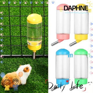 Daphne ขวดน้ําดื่มอเนกประสงค์ขนาดเล็กแบบพกพาสําหรับสัตว์เลี้ยงหนูแฮมสเตอร์หลากสี