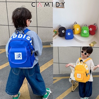 Camidy กระเป๋าเป้สะพายหลังเด็กใหม่ในตัวอักษรเกาหลีกระเป๋านักเรียนอนุบาลกระเป๋าเป้สะพายหลังเด็กก่อนวัยเรียน
