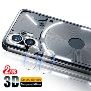เคสกระจกนิรภัยกันรอยเลนส์กล้อง 3D สําหรับ NothingPhone Nothing Phone 2 Phone2 5G 1-3 ชิ้น Nothing2